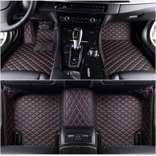 Car Leather Floor Mat Pad All Weather Protection - Avaz Store
