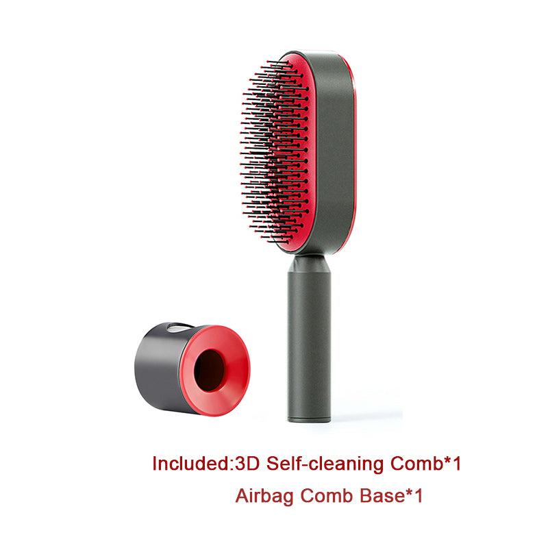 Self Cleaning Hair Brush For Women - Avaz Store
