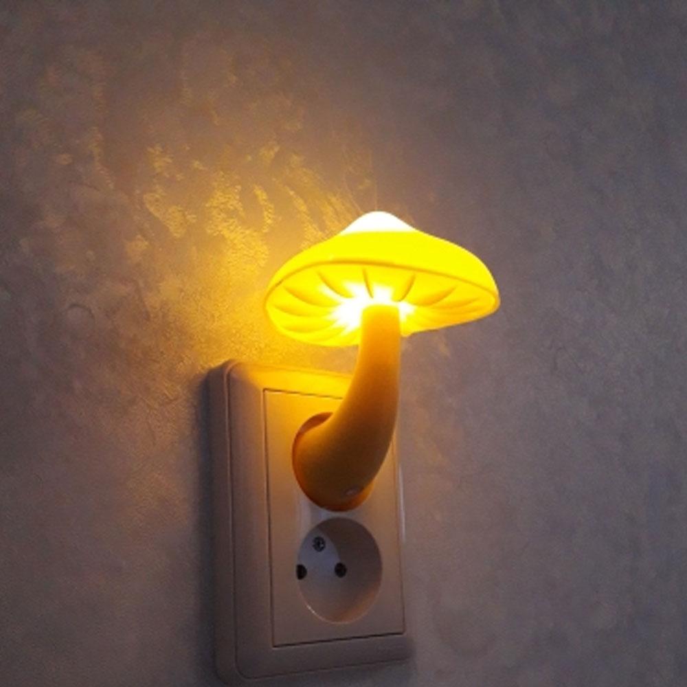 LED Night Light Mushroom Wall Socket - Avaz Store