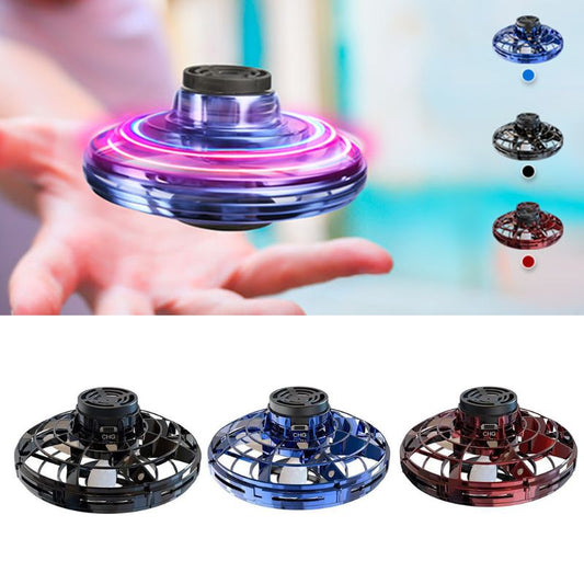 Mini Fingertip Gyro Interactive Decompression Toy Drone LED UFO - Avaz Store